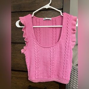 Zara knit top